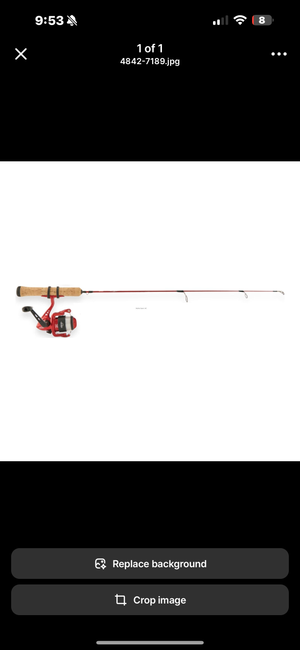 Ice fishing rods