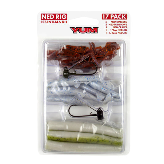Yum Ned Rig Kit 4 Soft Plastic