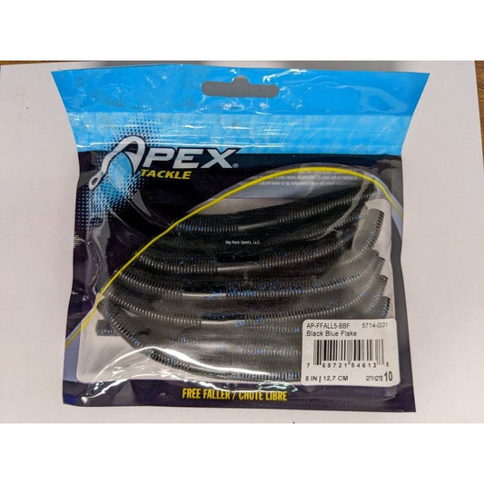 Apex Free Faller Worm 5" (10 Pack)