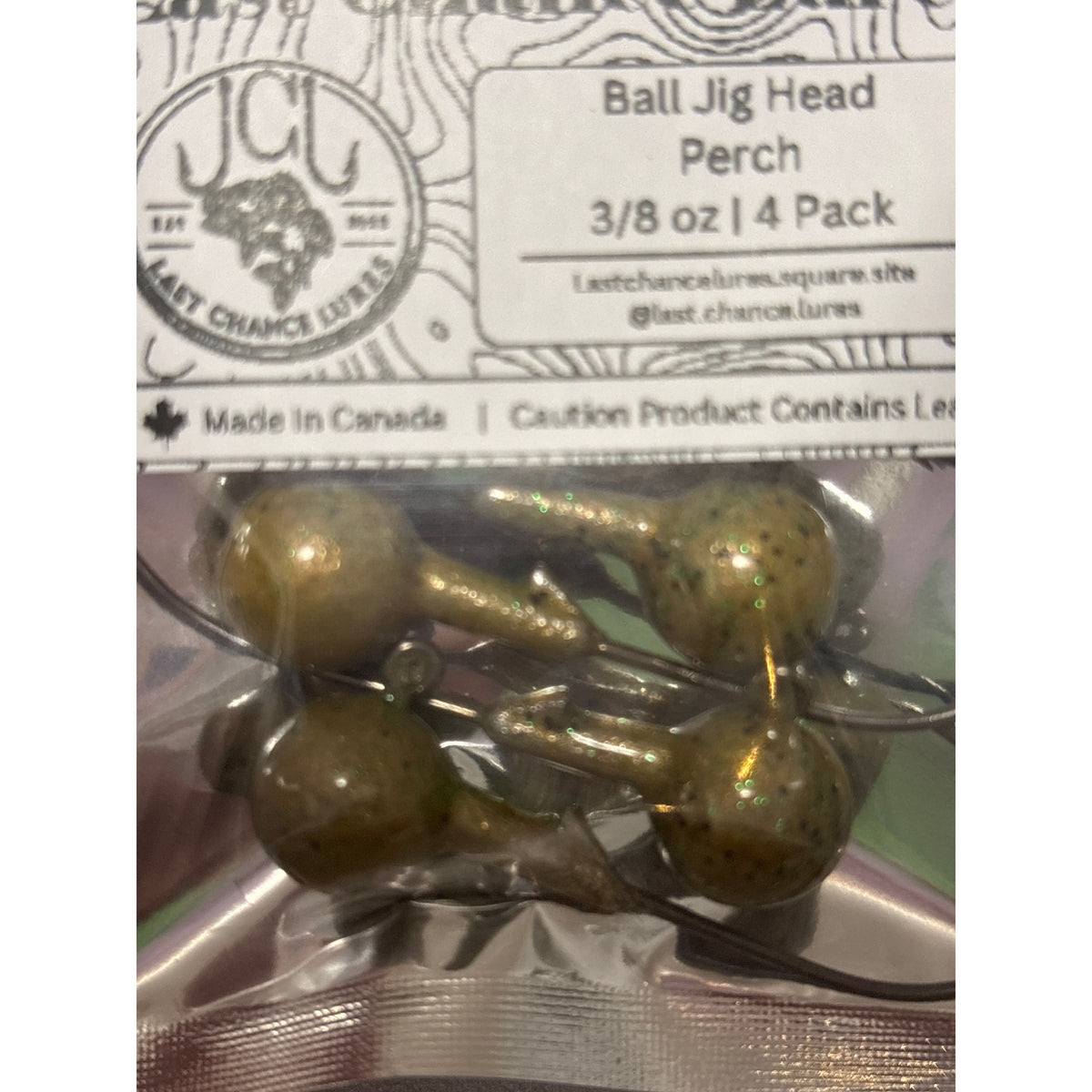 Last Chance Lures 3/8oz Ball Jig Head