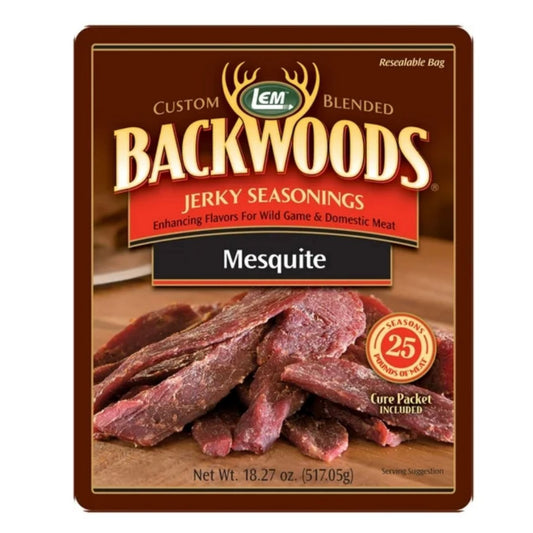Backwoods Jerky Seasoning, Mesquite, 103g