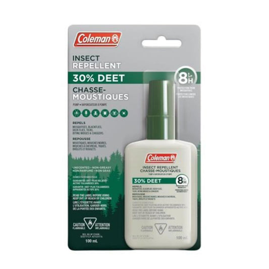 COLEMAN 30% DEET Liquid Pump 100ml