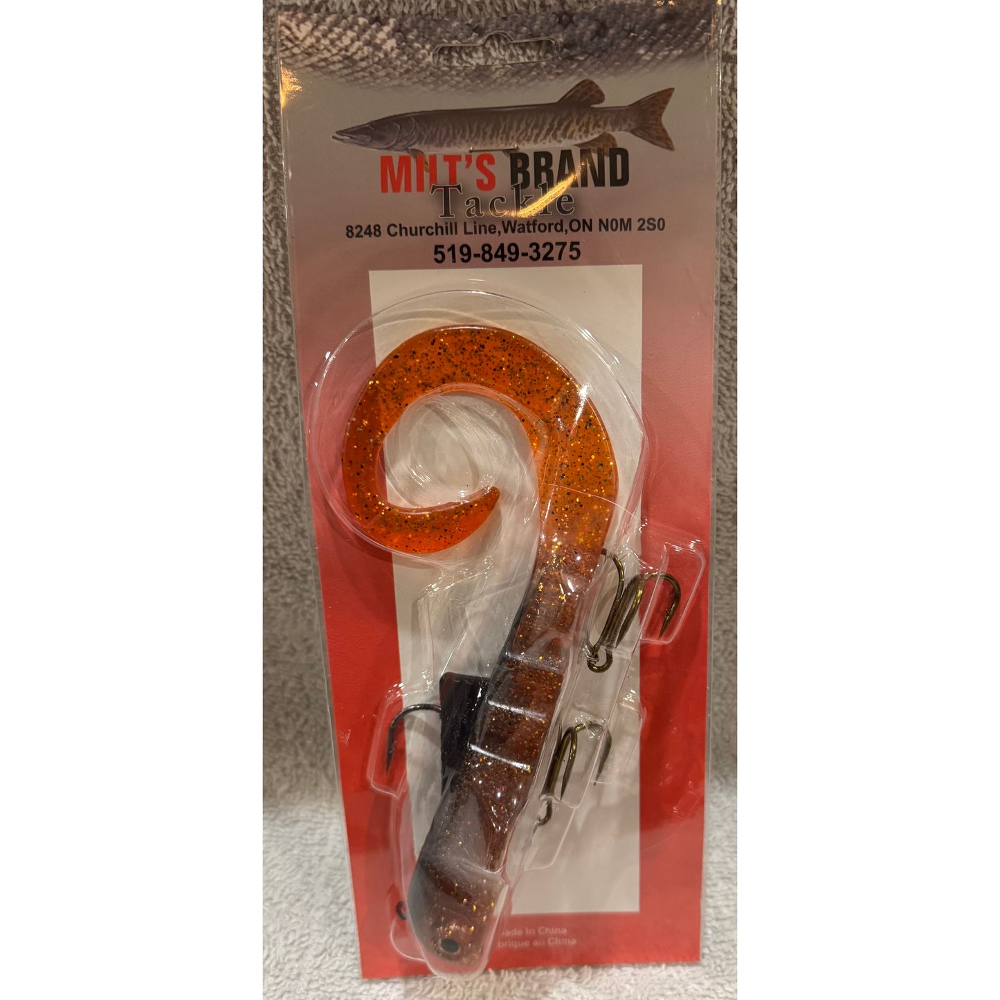 MILT'S BRAND Tackle 5.2 Ounce 7" Bull dawg