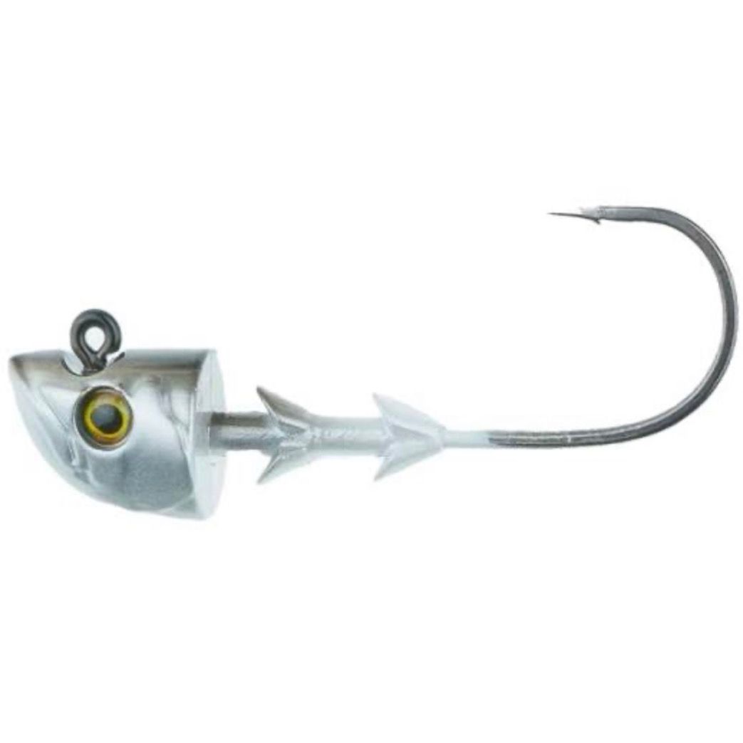 Freedom-Swimbait Jig Head 1/8oz – 2/0 Black Shad