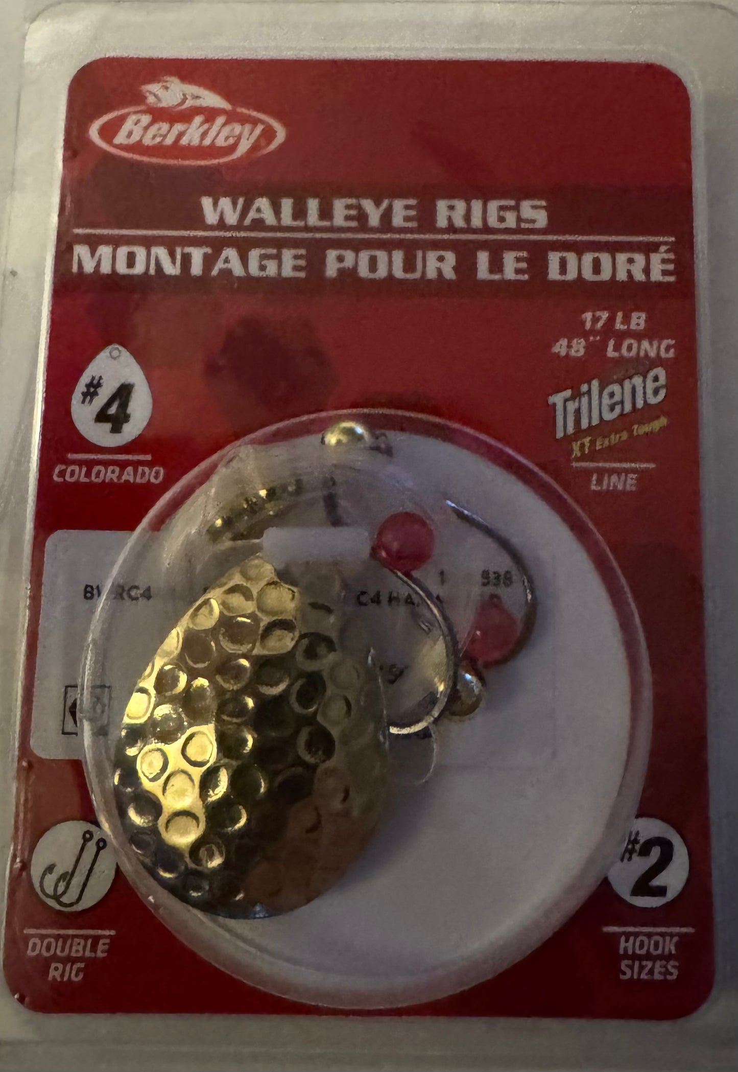 Berkley 48" #4 Walleye Rig