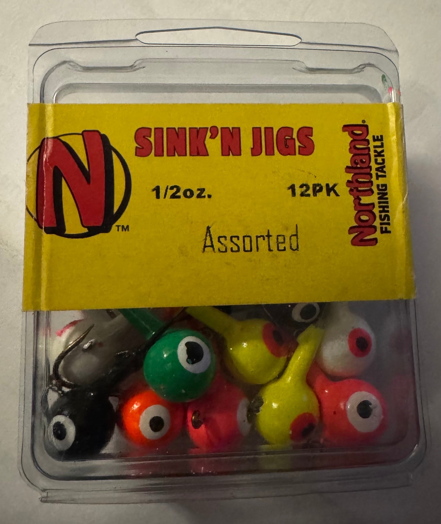 Northland Assorted Sink 'N Jig 1/2 oz – 12PK