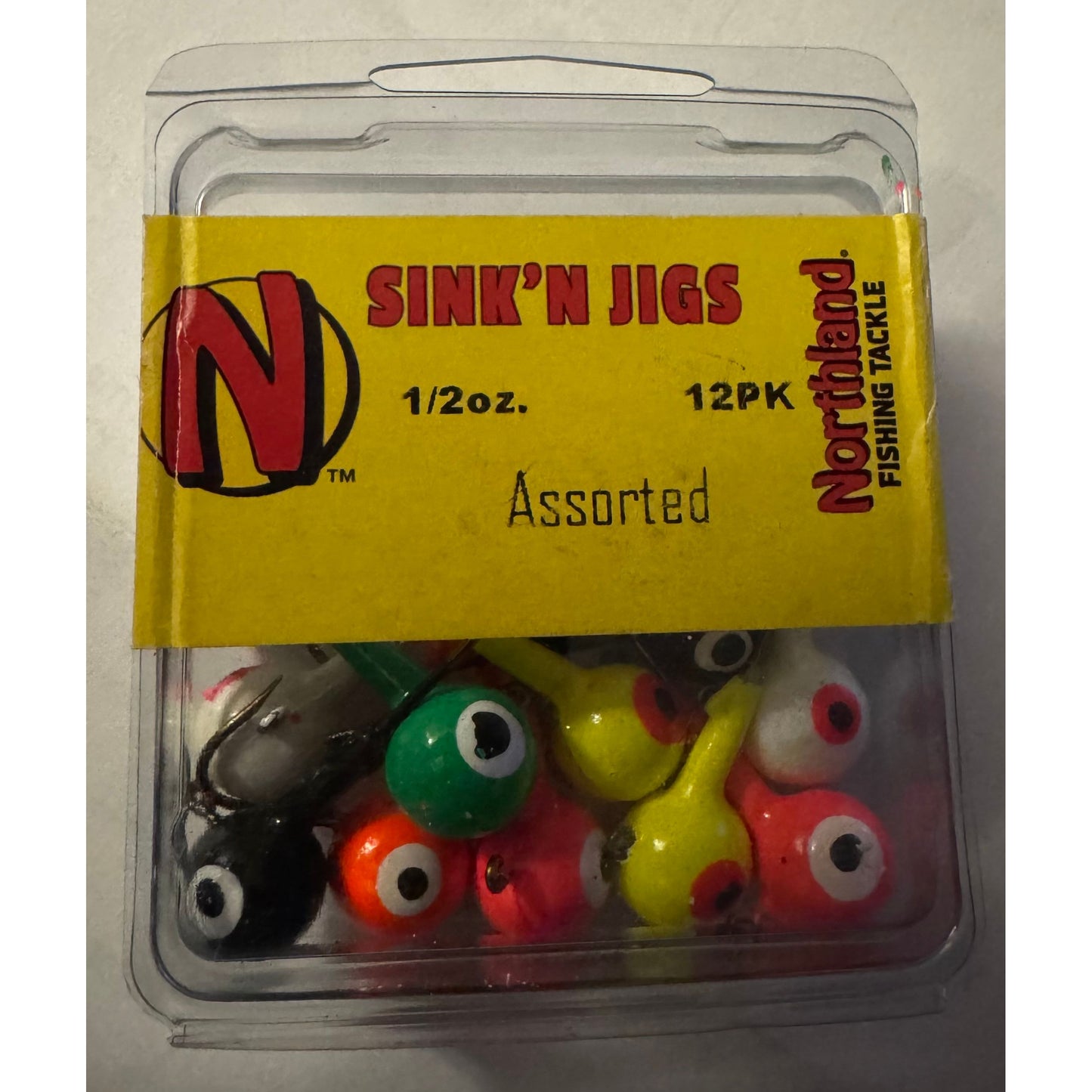 Northland Assorted Sink 'N Jig 1/2 oz – 12PK