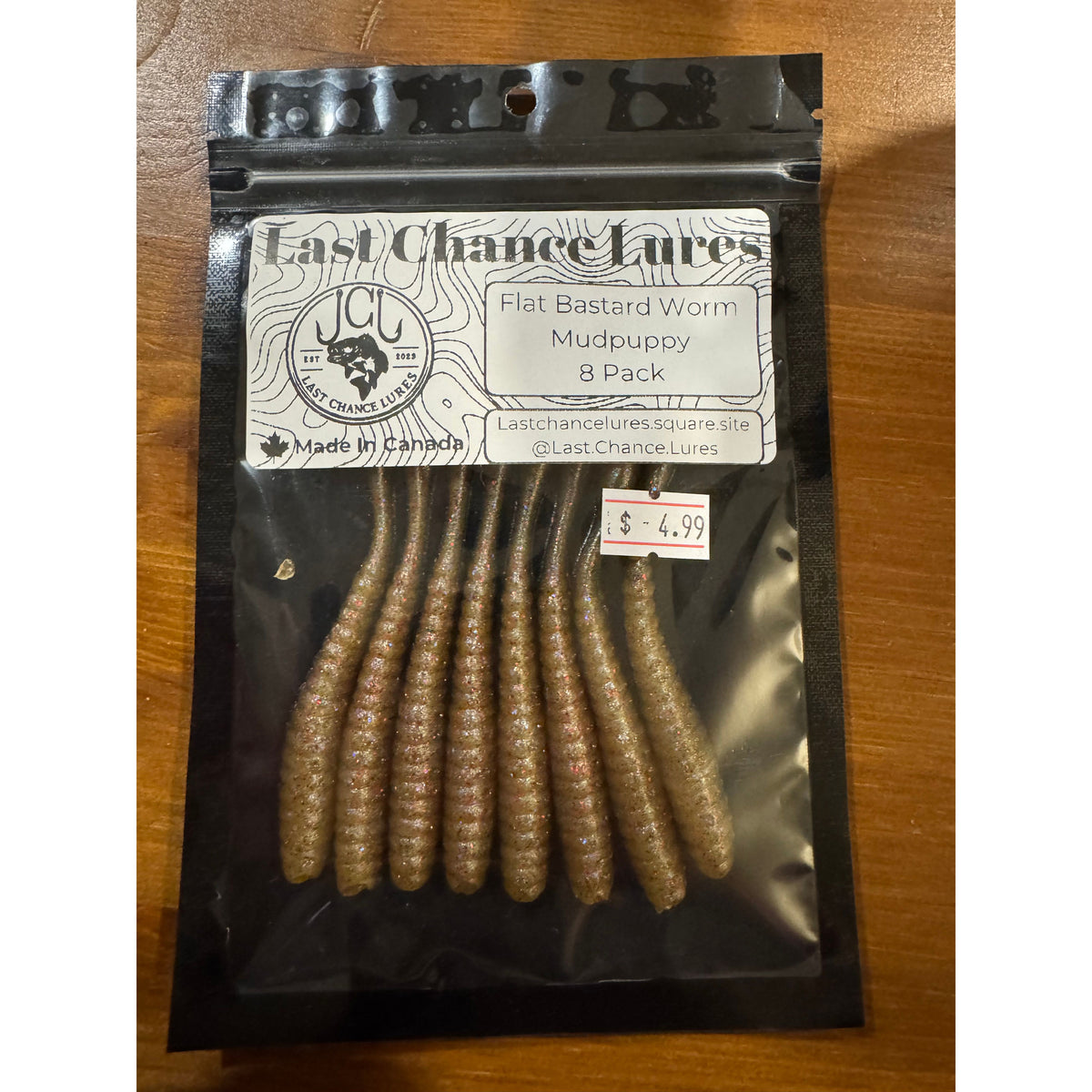 Last Chance Lures Flat Bastards Worm