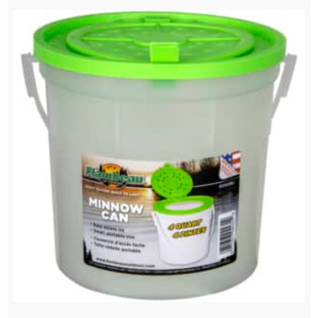 Flambeau Minnow Pail 4 Quart