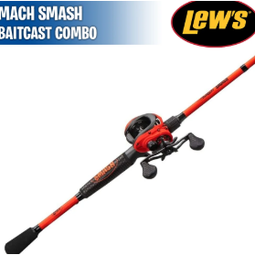 Lew's Mach Smash 7'0" Medium Heavy Fast Baitcast Combo