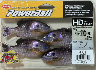 Berkley Powerbait HD Tru Colour Gilly 90mm HD Bluegill