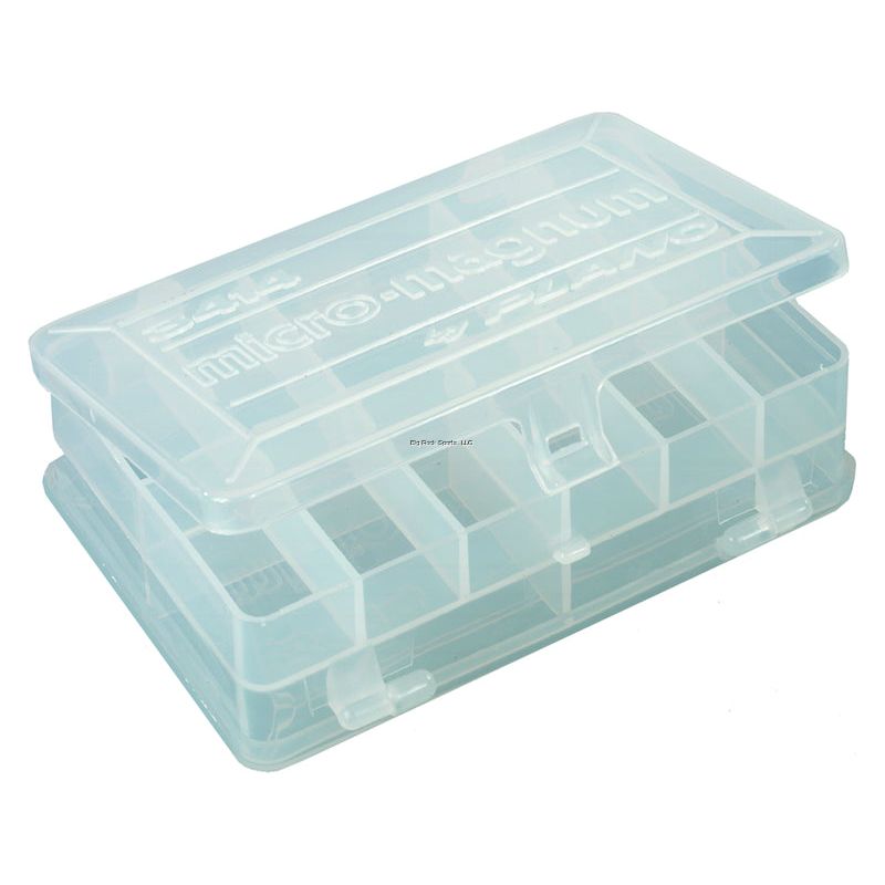 Plano Micro Mag Double Sided Utility Box 4-1/2x3x1-1/4" - Clear
