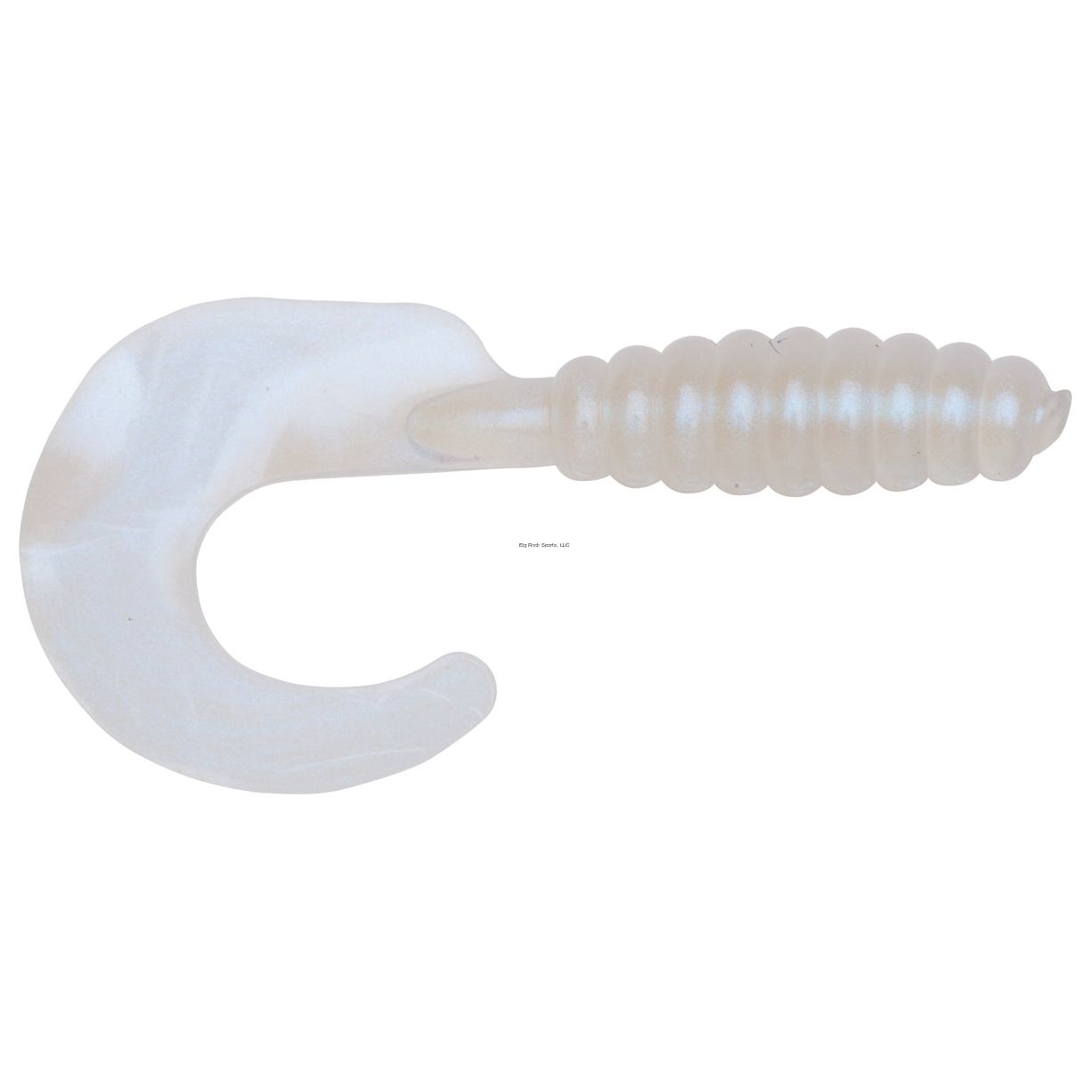 Yum 2" Gonzo Grub Soft Plastic-Pearl White