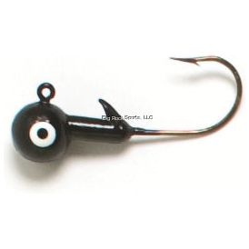 Eagle Claw Heavy Duty Ball Jighead 3/8oz, 10Pk Black/Bronze