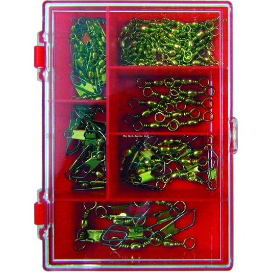 Eagle Claw Swivel Assortment 106Pk