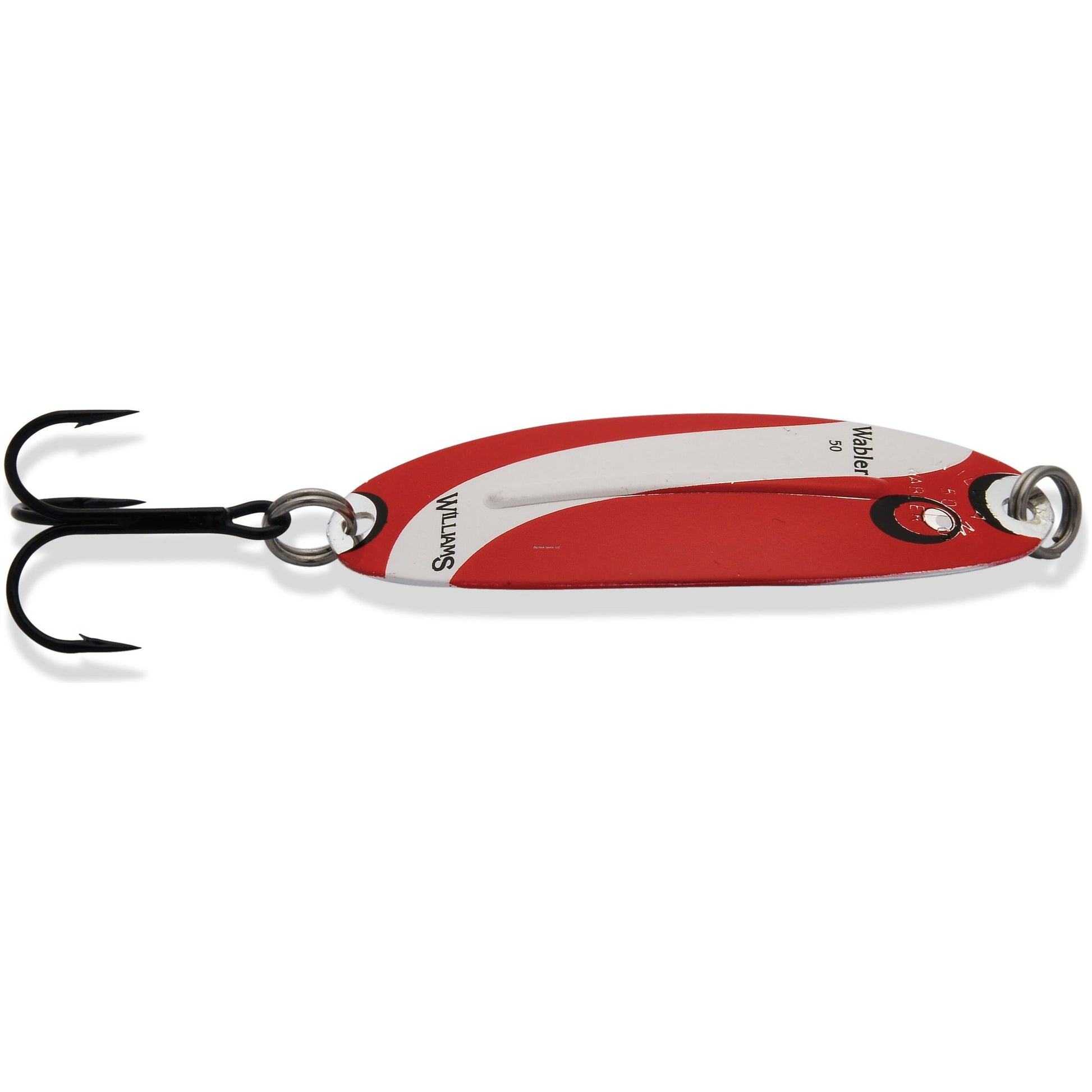 Williams Medium Wabler Spoon 2-5/8" 1/2oz Red & White