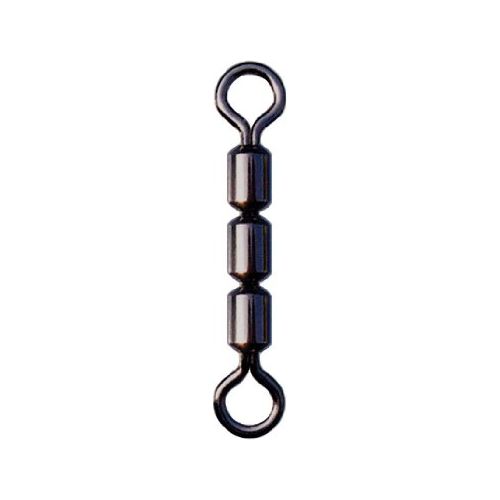 P-Line 4PK High Speed Rolling Treble Swivel Blk 4pk 132Lb