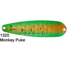 Dreamweaver Magnum Trolling Spoon 4-3/4" Monkey Puke