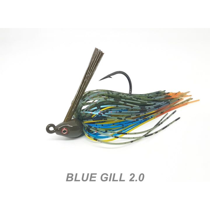 WOBD-Swim Jig 3/8oz Blue Gill