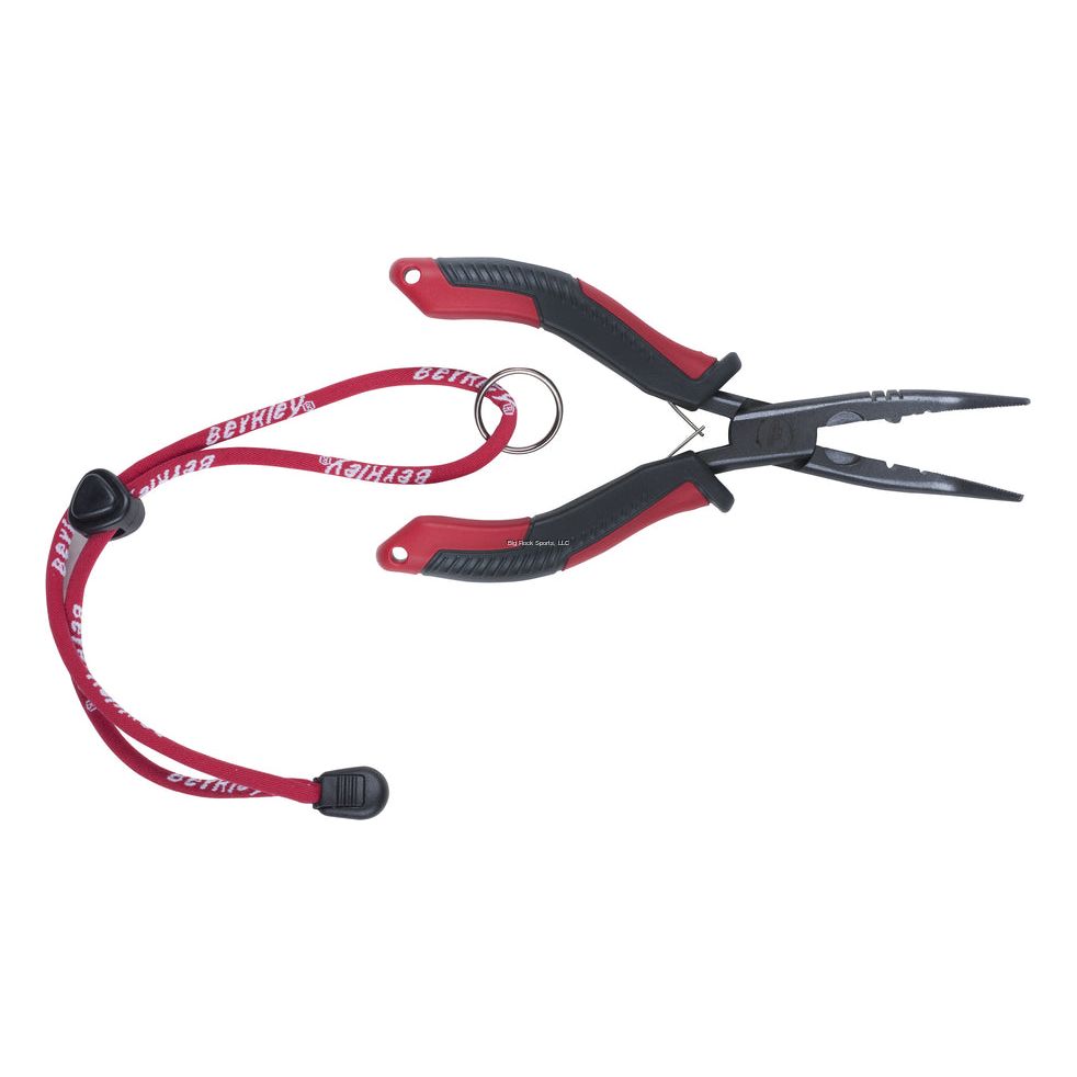 Berkley Straight Nose Plier 6" Red/Gray/Black