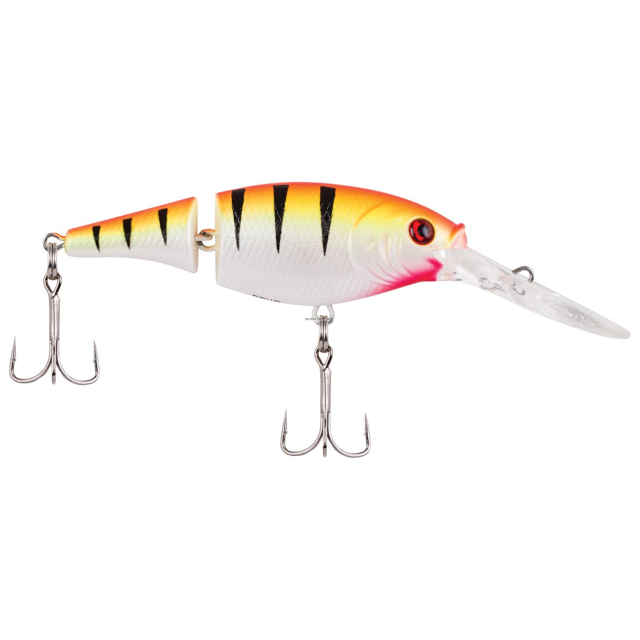 Berkley Flicker Shad Jointed Tail 2" Sunset Perch