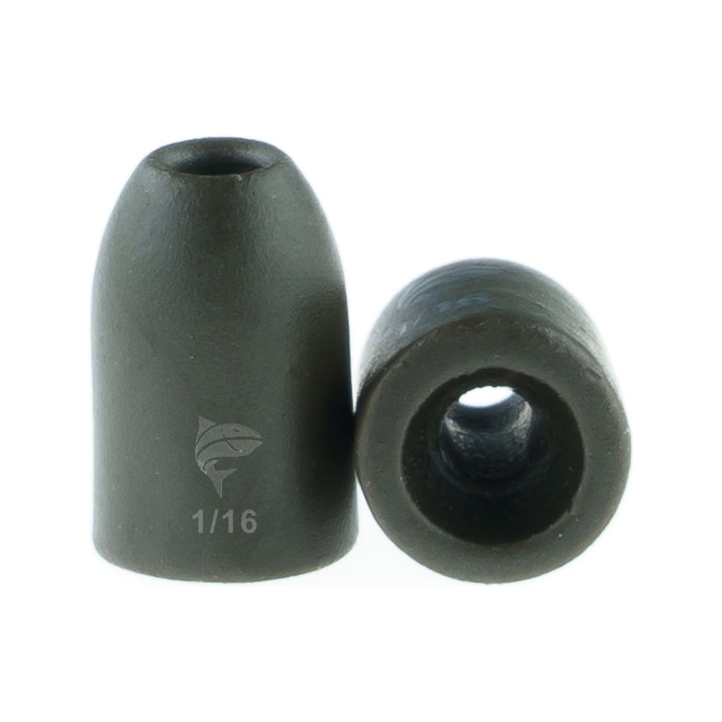 Freedom Tungsten Bullet 5/16oz 3Pk Green Pumpkin