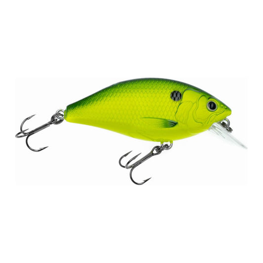 Freedom-Rad 60 Squarebill 2 3/8" 3/8oz Black Chartreuse