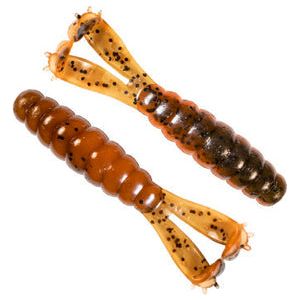 Z-Man Baby Goat 3" 6Pk Green Pumpkin/Orange