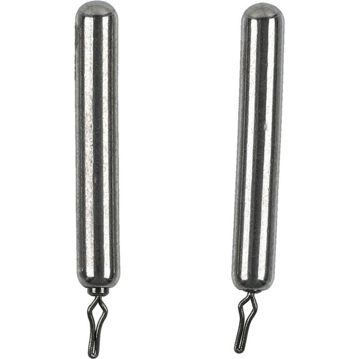 Freedom Tungsten Drop Shot Cylinder-Polished-1/8oz 5Pk