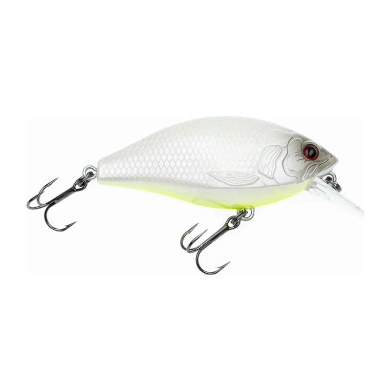 Freedom-Rad 60 Squarebill 2 3/8" 3/8oz White Chartreuse Belly