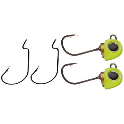 Freedom-Zodiac Jig 1/4oz-Chartreuse 2Pk