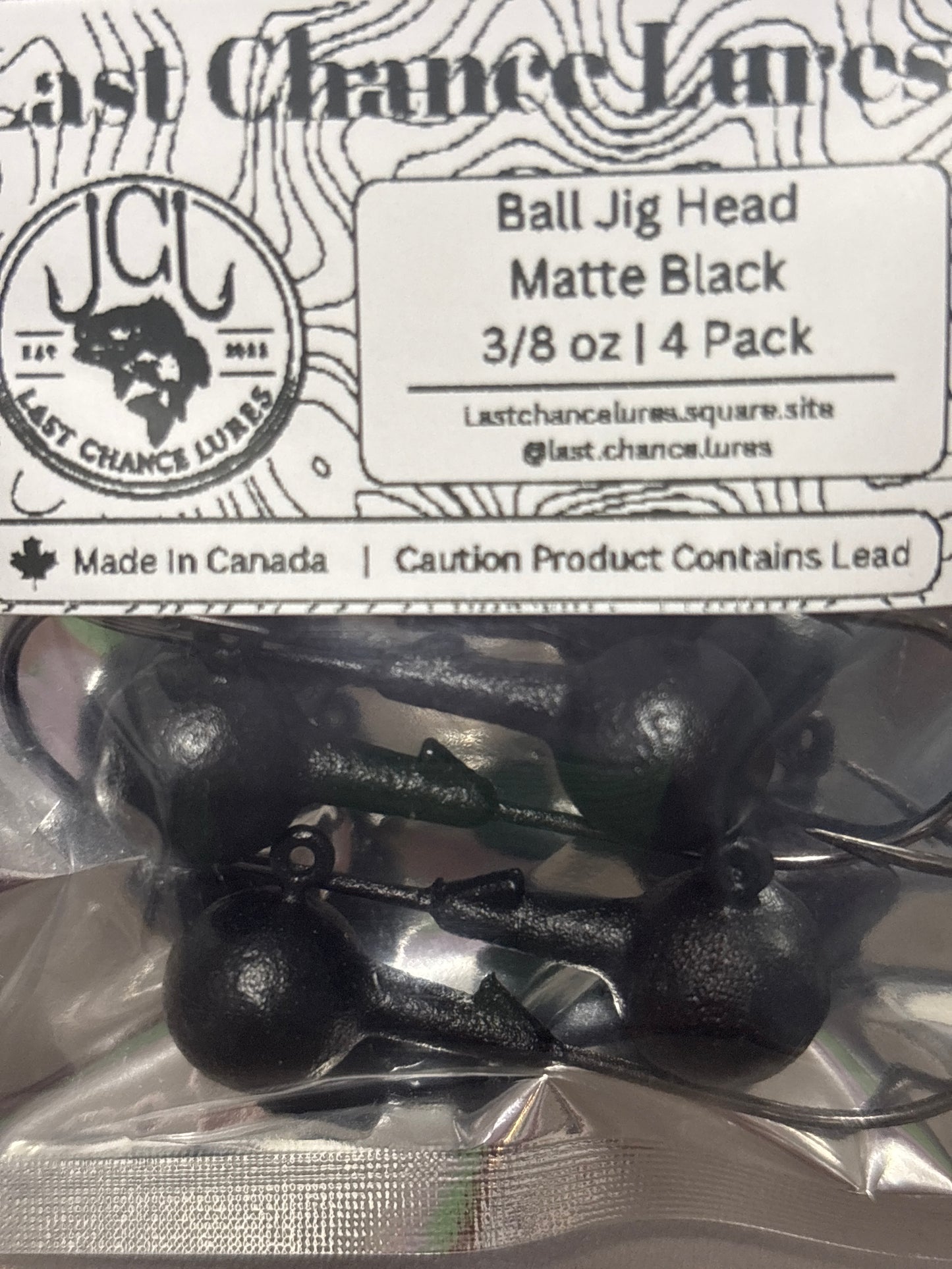 Last Chance Lures 3/8oz Ball Jig Head