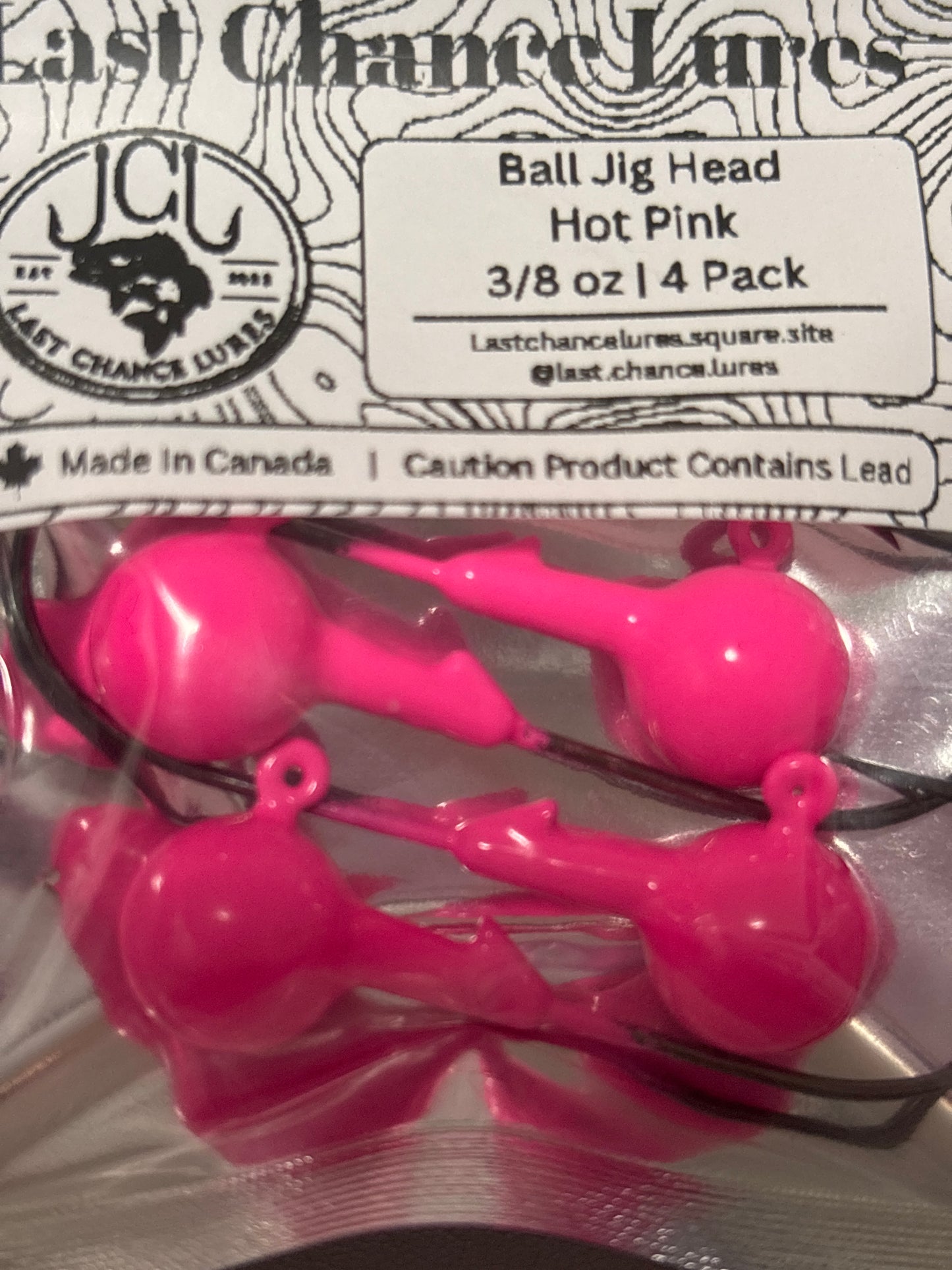 Last Chance Lures 3/8oz Ball Jig Head