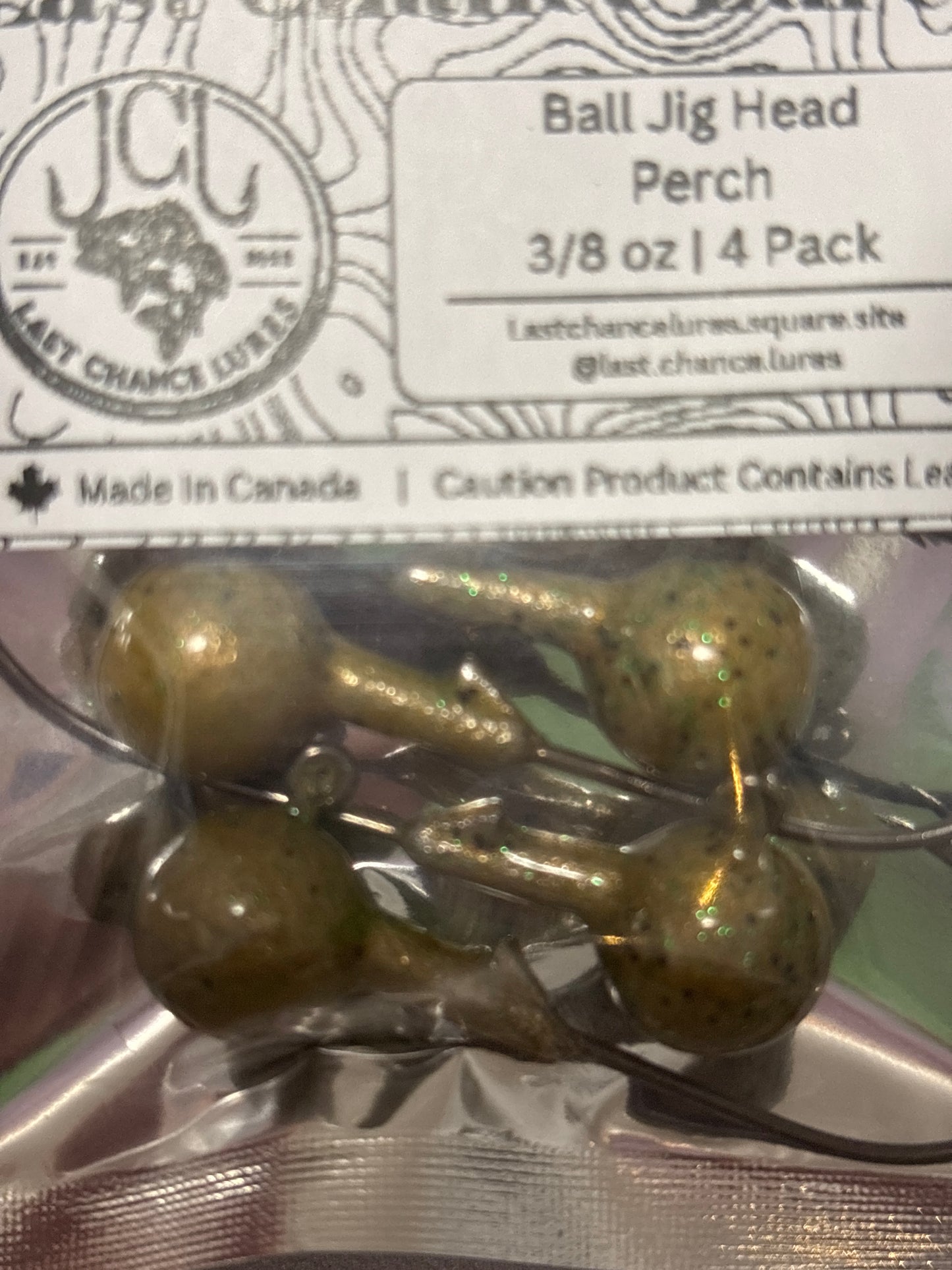 Last Chance Lures 3/8oz Ball Jig Head