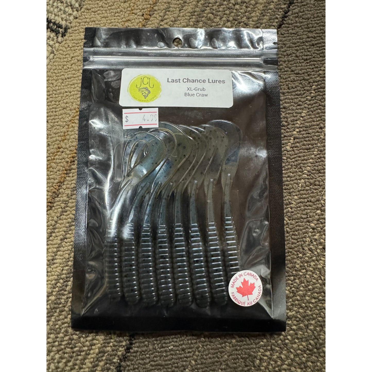 Last Chance Lures XL-Grub