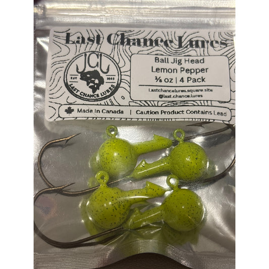 Last Chance Lures 3/8oz Ball Jig Head