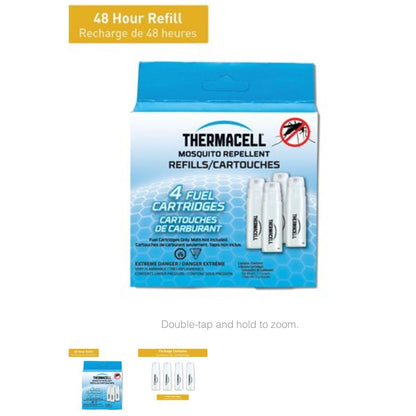THERMACELL Fuel Cartridge Refills - 4 Pack