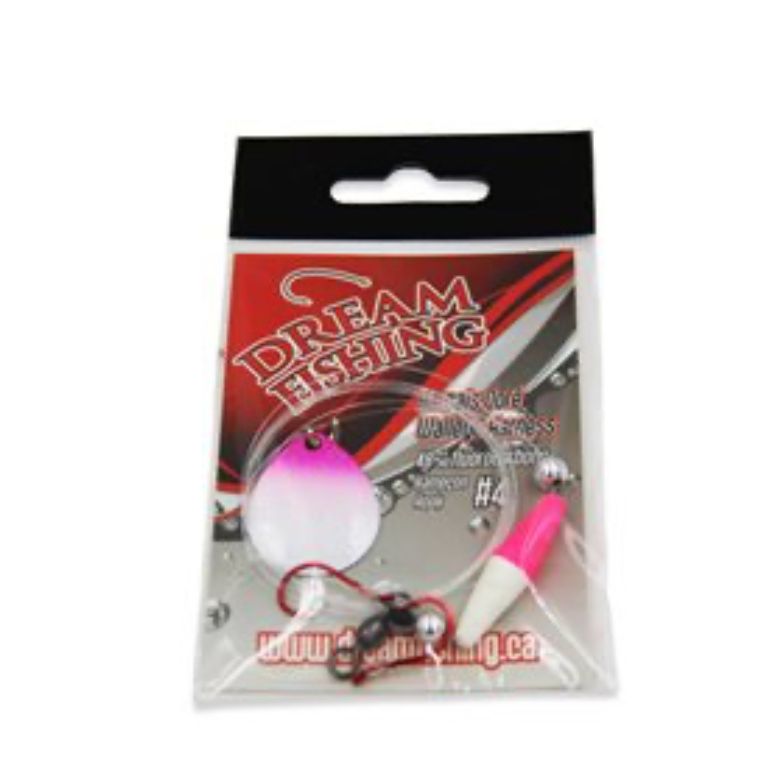 Harnais Ajust. Dreamfishing Flotteur #4 Holo Rose Blanc