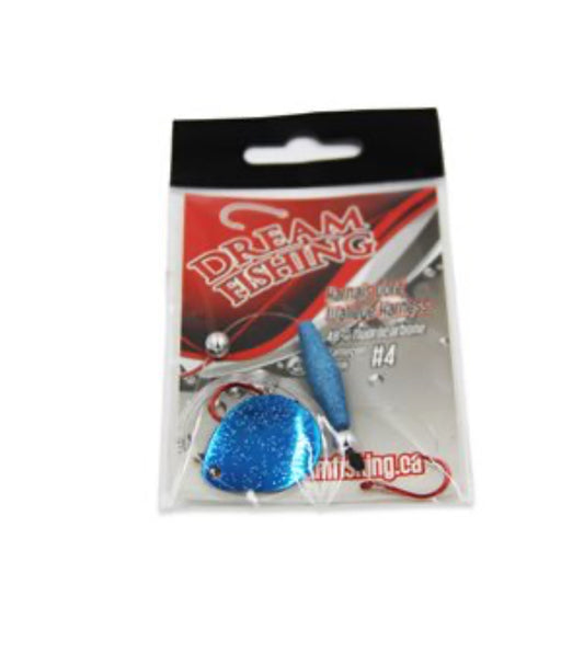 Adjustable Harness. Dreamfishing Float #4 Holo Blue
