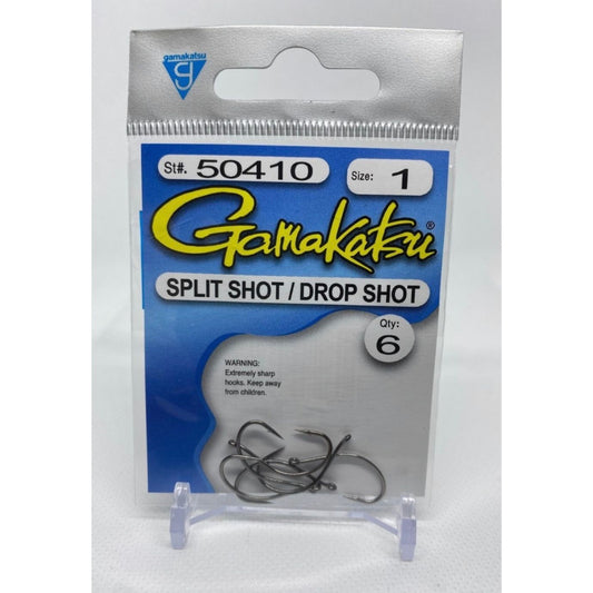 Gamakatsu Split Shot/Drop Shot Size 1 Hooks