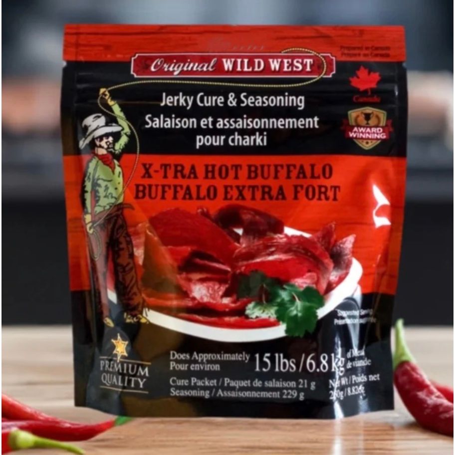 Wild West X-tra Hot Buffalo Jerky Seasoning