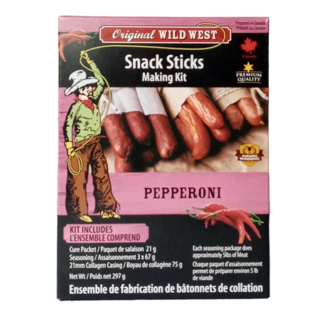 Wild West Snack Sticks Making Kit - Pepperoni