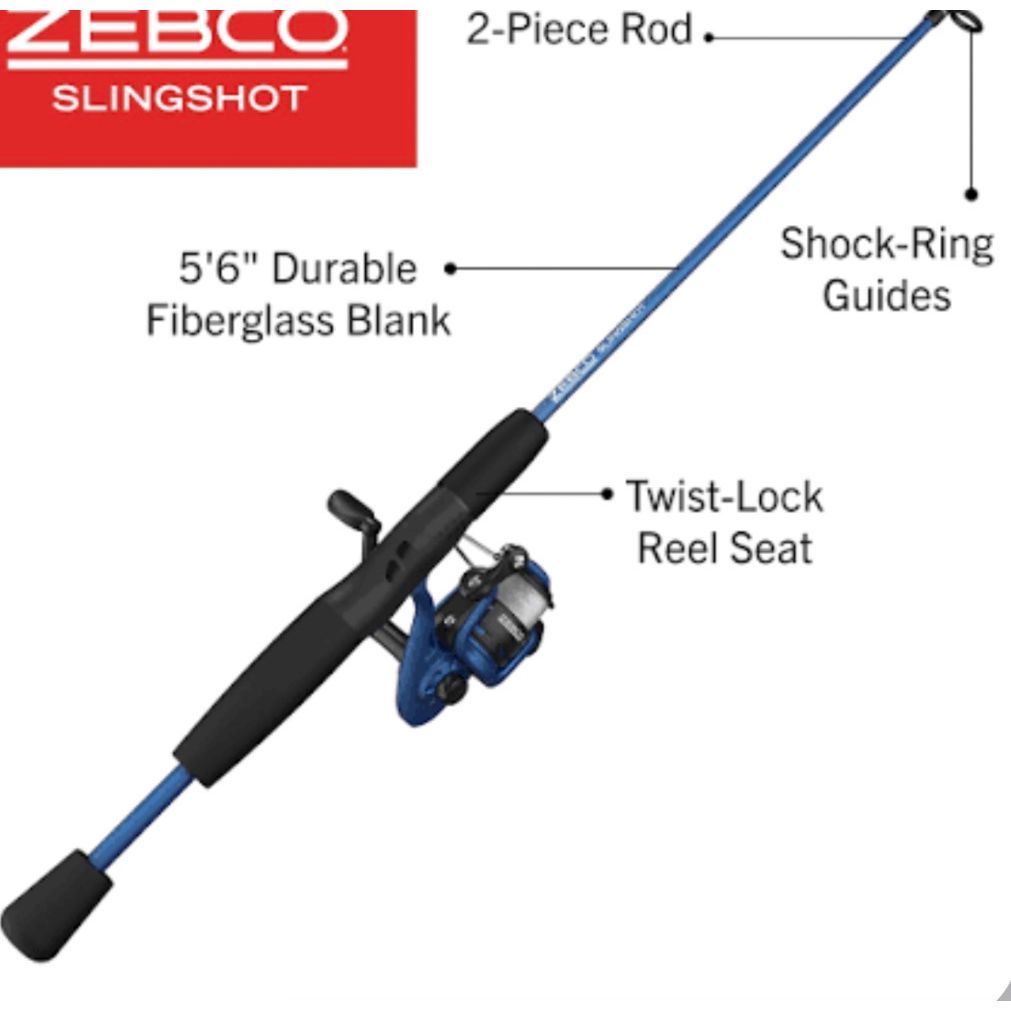 Zebco Slingshot Spinning Combo