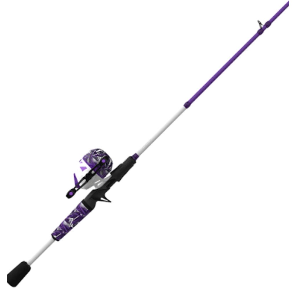 Zebco Roam Purple Spincast Combo