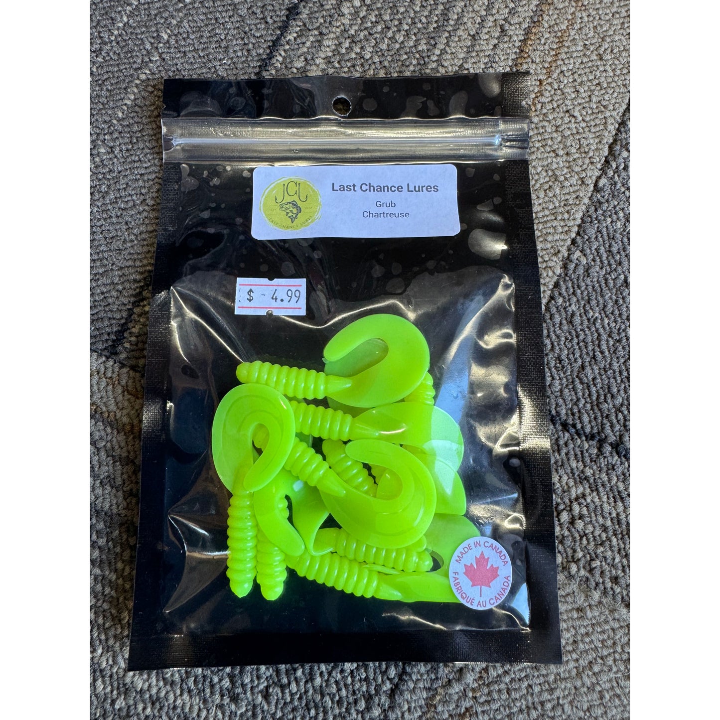 Last Chance Lures – 3" Curl Tail Grub