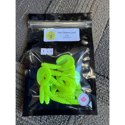 Last Chance Lures – 3" Curl Tail Grub
