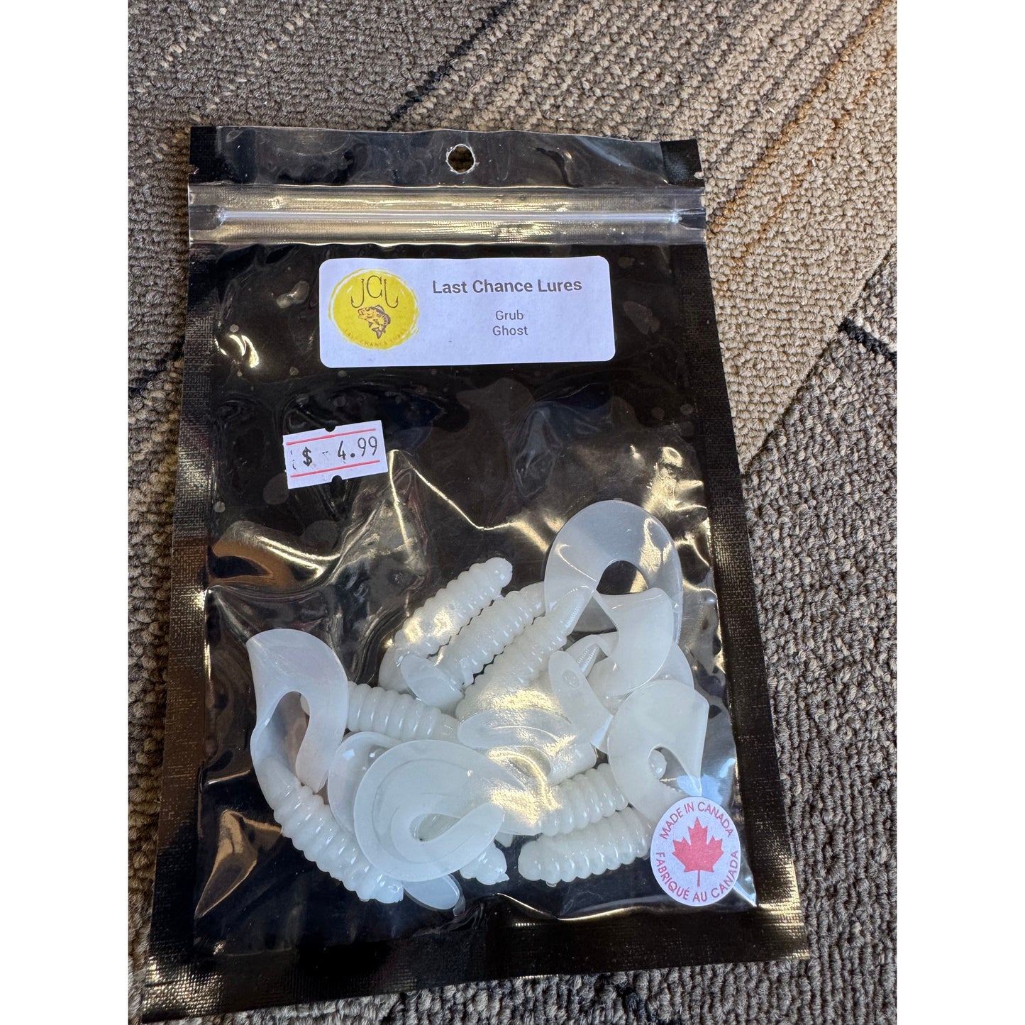 Last Chance Lures – 3" Curl Tail Grub