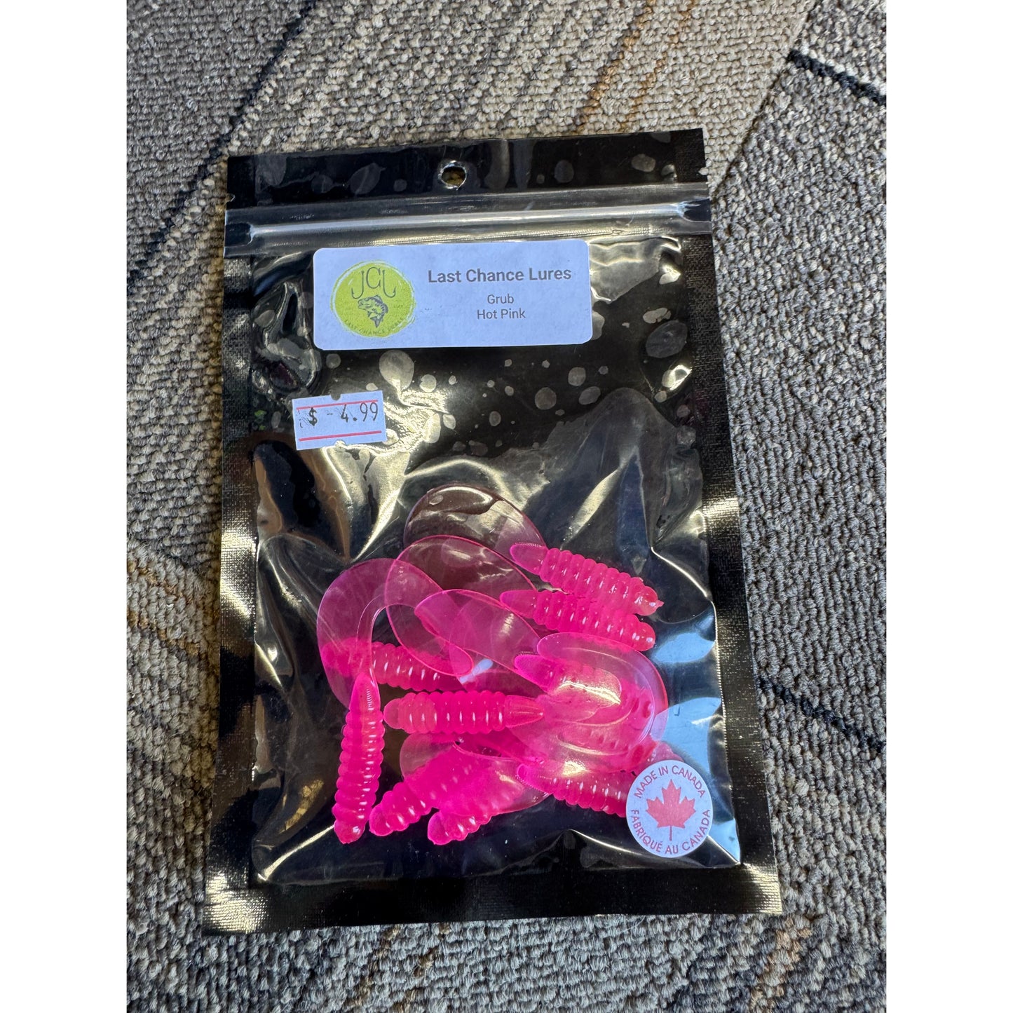 Last Chance Lures – 3" Curl Tail Grub