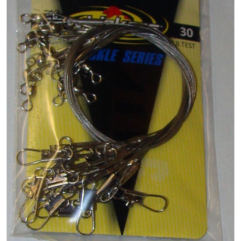 Whizkers 30lb Leader 12", 12PK