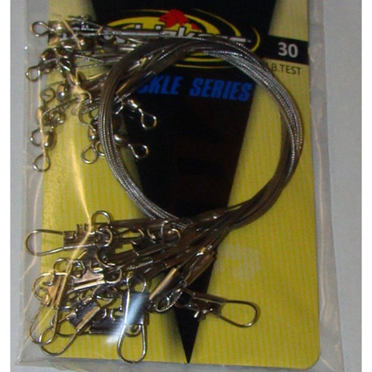 Whizkers 30lb Leader 12", 12PK